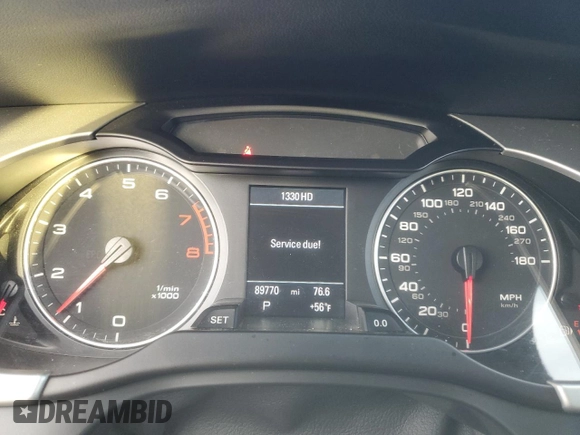 2011 Audi A4 2.0T Premium Plus with VIN WAUEFAFL0BN029318, listed as a Copart auction lot 85724974 with 89,770 mi miles and Salvage Title. Bid and sale history available at carsss.com. Image 9.