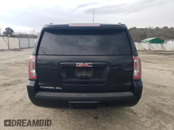 2018 GMC Yukon XL SLT with VIN 1GKS2GKC2JR318206, listed as a Copart auction lot 47023075 with 0 mi miles and Salvage Title. Bid and sale history available at carsss.com. Image 6.