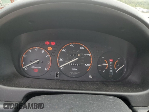 2000 Honda CR-V LX with VIN JHLRD2845YC011393, listed as a Copart auction lot 77203244 with 222,354 mi miles and Non Repairable. Bid and sale history available at carsss.com. Image 9.