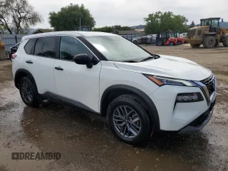 2023 Nissan Rogue S with VIN 5N1BT3AA2PC792682, listed as a Copart auction lot 53454045 with 33,671 mi miles and Clean Title. Bid and sale history available at carsss.com. Image 4.