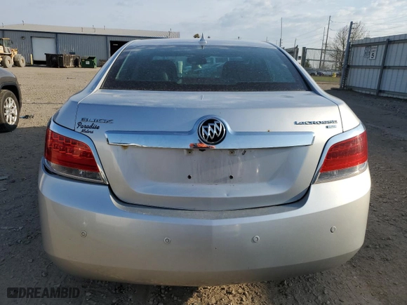 2010 Buick LaCrosse CXL with VIN 1G4GK5EG0AF117096, listed as a Copart auction lot 53723655 with 129,805 mi miles and Clean Title. Bid and sale history available at carsss.com. Image 6.