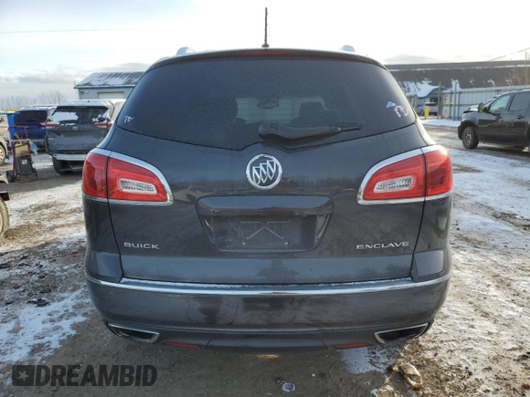 2014 Buick Enclave Convenience with VIN 5GAKRAKD8EJ375481, listed as a Copart auction lot 87700825 with 137,363 mi miles and Non Repairable. Bid and sale history available at carsss.com. Image 6.