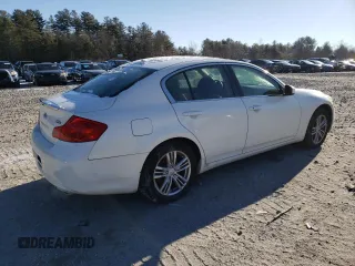 2011 Infiniti G25 x with VIN JN1DV6AR9BM450280, listed as a Copart auction lot 43340485 with 170,001 mi miles and Clean Title. Bid and sale history available at DreamBid. Image 3.