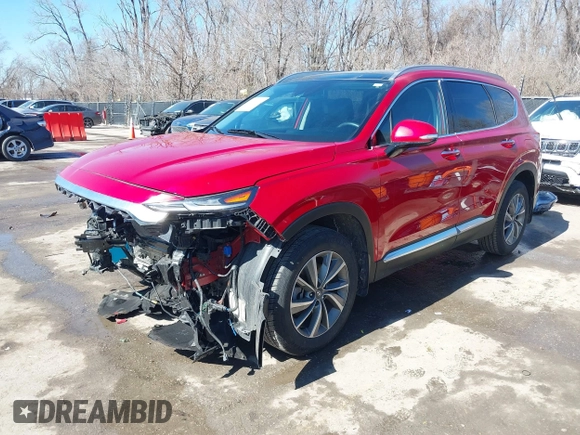 2020 Hyundai Santa Fe SEL w/SULEV with VIN 5NMS33AD3LH254602, listed as a IAAI auction lot 41629661 with 25,949 mi miles. Bid and sale history available at carsss.com. Image 18.
