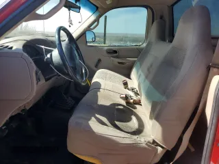 2002 Ford F-150 XL with VIN 1FTRF17232NA26438, listed as a Copart auction lot 47831325 with 201,280 mi miles and Salvage Title. Bid and sale history available at carsss.com. Image 7.