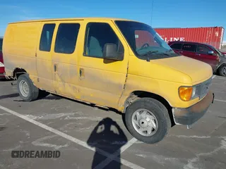 2006 Ford Econoline Cargo with VIN 1FTNE24L06HA66887, listed as a IAAI auction lot 41683707 with 124,145 mi miles and . Bid and sale history available at DreamBid. Image 1.