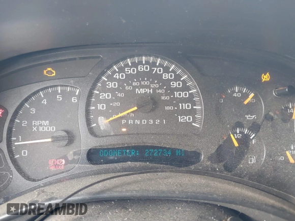 2006 Chevrolet Tahoe Z71 with VIN 1GNEK13Z66R107047, listed as a IAAI auction lot 41233093 with 272,734 mi miles. Bid and sale history available at carsss.com. Image 7.