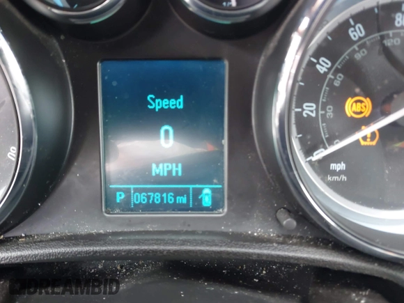 2016 Buick Verano with VIN 1G4PP5SK7G4147100, listed as a IAAI auction lot 41700473 with 67,816 mi miles. Bid and sale history available at carsss.com. Image 16.