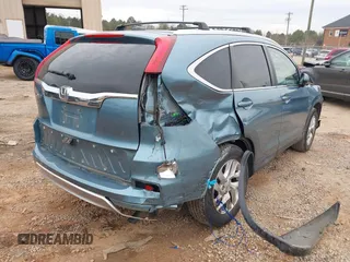 2015 Honda CR-V EX-L with VIN 2HKRM3H75FH541698, listed as a IAAI auction lot 40881491 with 168,341 mi miles. Bid and sale history available at carsss.com. Image 4.