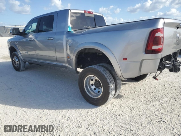 2019 Ram 3500 Longhorn with VIN 3C63RRNL6KG536791, listed as a Copart auction lot 77312014 with 109,985 mi miles and Salvage Title. Bid and sale history available at carsss.com. Image 2.