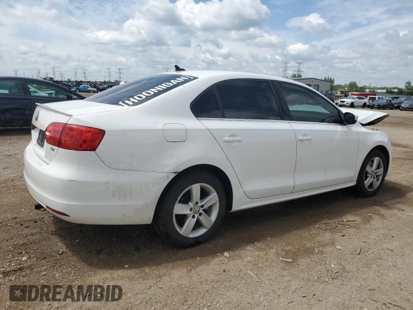 2012 Volkswagen Jetta TDI w/Premium & Nav with VIN 3VWLL7AJ4CM360634, listed as a Copart auction lot 58619355 with 171,903 mi miles and Salvage title. Bid and sale history available at DreamBid. Image 3.