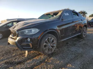 2016 BMW X6 xDrive35i with VIN 5UXKU2C59G0N80888, listed as a Copart auction lot 45896805 with 0 mi miles and Salvage Title. Bid and sale history available at carsss.com. Image 1.