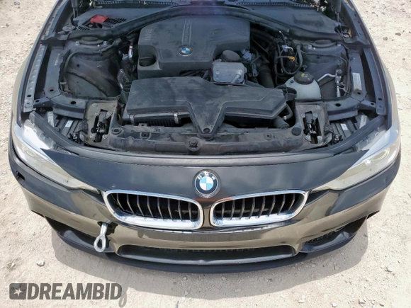 2013 BMW 3 Series 328i with VIN WBA3A5G55DNP21848, listed as a Copart auction lot 61733995 with 134,760 mi miles and Salvage title. Bid and sale history available at DreamBid. Image 11.