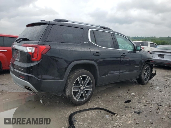 2023 GMC Acadia SLT with VIN 1GKKNULS5PZ256840, listed as a Copart auction lot 56018355 with 29,404 mi miles and Salvage title. Bid and sale history available at DreamBid. Image 3.
