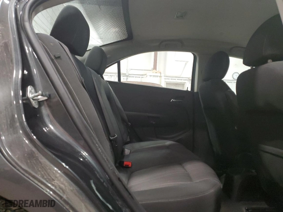 2017 Chevrolet Sonic LT with VIN 1G1JD5SBXH4119160, listed as a Copart auction lot 41571755 with 184,284 mi miles and Clean Title. Bid and sale history available at carsss.com. Image 10.