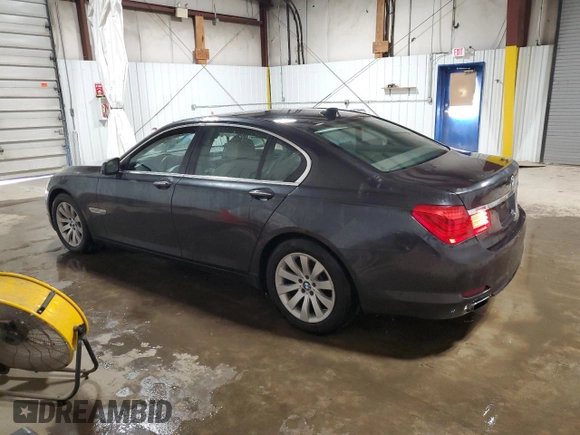 2011 BMW 7 Series 750i xDrive with VIN WBAKC6C51BC394293, listed as a Copart auction lot 55119865 with Not provided miles and Salvage title. Bid and sale history available at DreamBid. Image 2.