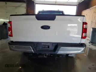 2021 Ford F-150 XL with VIN 1FTMF1EB8MKE16551, listed as a Copart auction lot 54966435 with 41,590 mi miles and Salvage title. Bid and sale history available at DreamBid. Image 10.