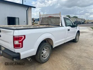 2018 Ford F-150 XL with VIN 1FTMF1C53JKF40347, listed as a Copart auction lot 63626035 with 207,222 mi miles and Clean title. Bid and sale history available at DreamBid. Image 4.