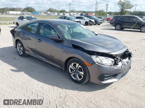 2017 Honda Civic LX with VIN 19XFC2F51HE036153, listed as a IAAI auction lot 41546498 with 78,726 mi miles and . Bid and sale history available at DreamBid. Image 1.