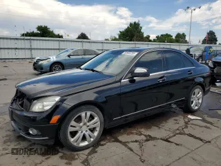 2009 Mercedes-Benz C 300 Sport with VIN WDDGF81X59F206485, listed as a Copart auction lot 60905755 with 179,350 mi miles and Salvage title. Bid and sale history available at DreamBid. Image 1.