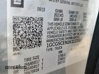 2019 Chevrolet Colorado 2WD LT z VIN 1GCGSCEN1K1133507, wystawiony jako Copart lot #58332065 z przebiegiem Nie podano mil oraz Szkoda całkowita • Salvage title. Historia ofert i sprzedaży dostępna na DreamBid. Obrazek 13.