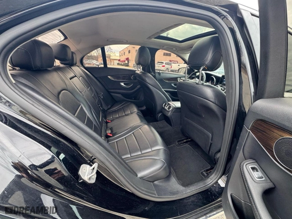 2018 Mercedes-Benz C-Class C 300 with VIN 55SWF4KB8JU238355, listed as a Copart auction lot 53673395 with 135,509 mi miles and Clean Title. Bid and sale history available at carsss.com. Image 6.