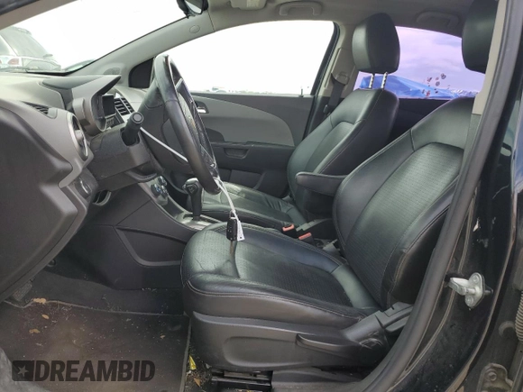 2014 Chevrolet Sonic LTZ with VIN 1G1JE5SB8E4189510, listed as a Copart auction lot 52804655 with 78,173 mi miles and Clean Title. Bid and sale history available at carsss.com. Image 7.