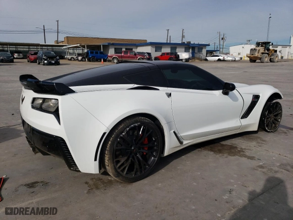 2016 Chevrolet Corvette Z06 2LZ with VIN 1G1YS2D67G5612192, listed as a Copart auction lot 83853334 with 33,808 mi miles and Salvage Title. Bid and sale history available at carsss.com. Image 3.