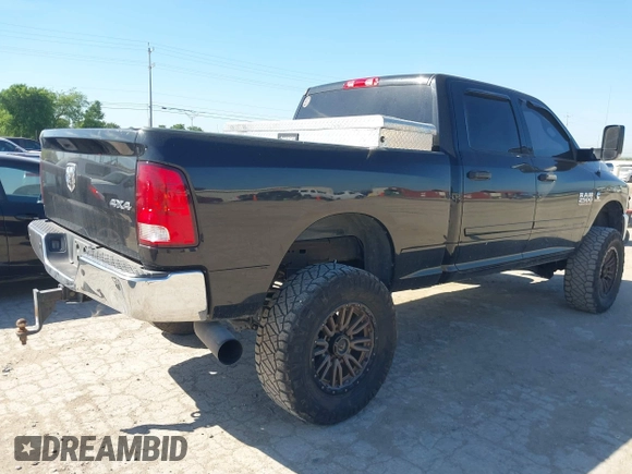 2018 Ram 2500 Tradesman with VIN 3C6UR5CL3JG217007, listed as a IAAI auction lot 42223854 with 127,000 mi miles and . Bid and sale history available at DreamBid. Image 4.
