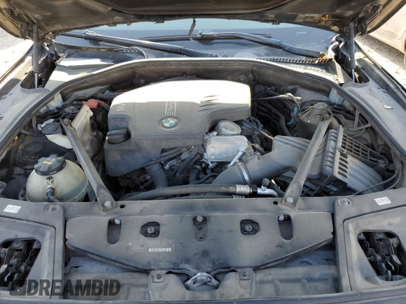 2015 BMW 5 Series 528i with VIN WBA5A5C58FD520212, listed as a Copart auction lot 55643525 with 156,948 mi miles and Salvage title. Bid and sale history available at DreamBid. Image 11.