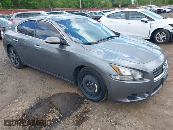 2014 Nissan Maxima S with VIN 1N4AA5AP9EC432415, listed as a IAAI auction lot 42230164 with 149,080 mi miles and . Bid and sale history available at DreamBid. Image 1.