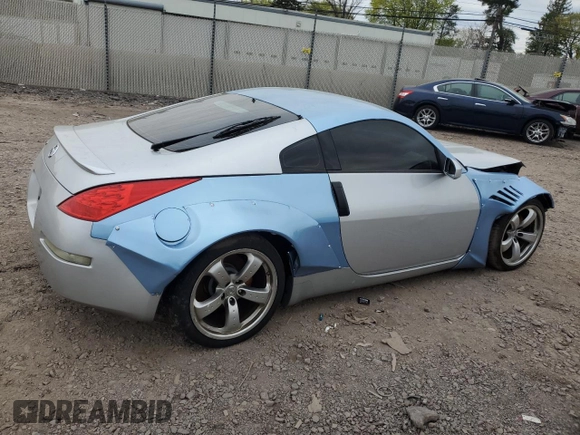 2006 Nissan 350Z Grand Touring with VIN JN1AZ34D86M307431, listed as a Copart auction lot 53840755 with 104,414 mi miles and Clean Title. Bid and sale history available at carsss.com. Image 3.