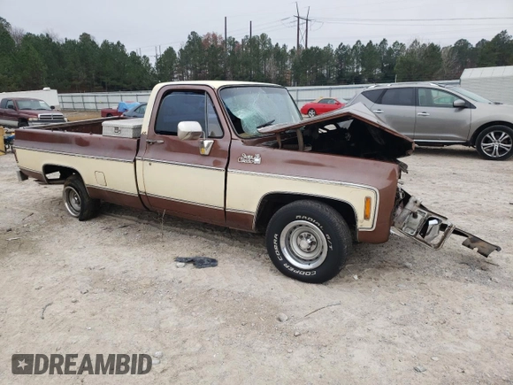 1980 GMC Sonoma z VIN TCL14AS503471, wystawiony jako Copart lot #49612065 z przebiegiem 7028 mil mil oraz Szkody całkowita. Historia ofert i sprzedaży dostępna na DreamBid. Obrazek 4.