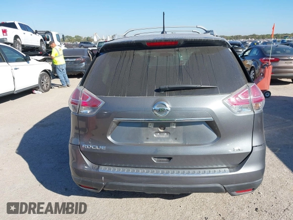2016 Nissan Rogue SL with VIN 5N1AT2MT8GC874175, listed as a IAAI auction lot 40655066 with 134,540 mi miles and . Bid and sale history available at carsss.com. Image 16.
