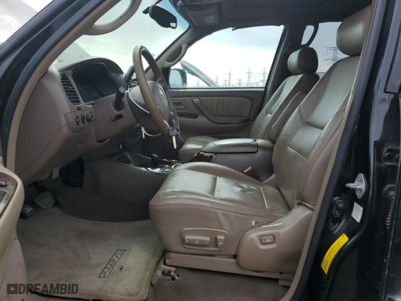2003 Toyota Sequoia Limited with VIN 5TDBT48A83S186554, listed as a Copart auction lot 45970365 with 122,475 mi miles and Clean Title. Bid and sale history available at carsss.com. Image 7.