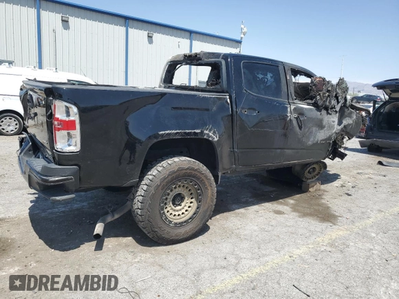 2021 Chevrolet Colorado 2WD LT with VIN 1GCGSCEN1M1263791, listed as a Copart auction lot 62109715 with Not provided miles and Non repairable. Bid and sale history available at DreamBid. Image 3.