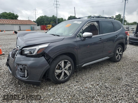 2021 Subaru Forester Touring with VIN JF2SKAXC6MH571834, listed as a Copart auction lot 61238315 with Not provided miles and Salvage title. Bid and sale history available at DreamBid. Image 1.
