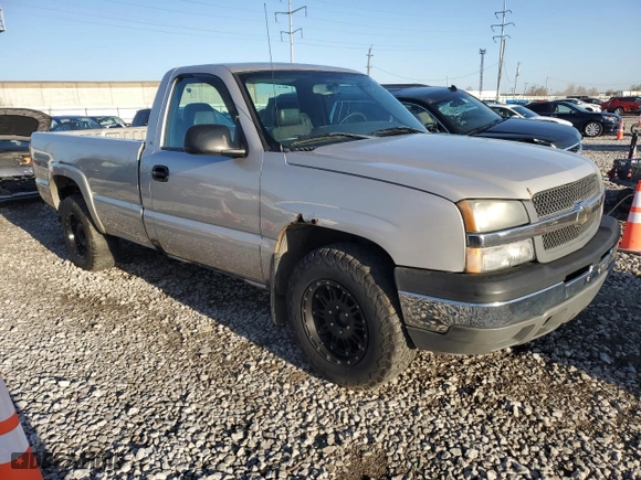 2005 Chevrolet Silverado 1500 Z71 with VIN 1GCEK14T25Z298323, listed as a Copart auction lot 49323085 with 243,365 mi miles and Clean Title. Bid and sale history available at carsss.com. Image 4.