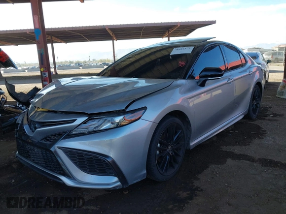 2021 Toyota Camry XSE z VIN 4T1K61AK2MU484387, wystawiony jako IAAI lot #41621573 z przebiegiem 83 338 mil mil oraz . Historia ofert i sprzedaży dostępna na DreamBid. Obrazek 2.
