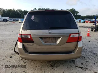 2006 Honda Odyssey EX-L with VIN 5FNRL38796B437846, listed as a Copart auction lot 49096585 with 0 mi miles and Non Repairable. Bid and sale history available at carsss.com. Image 6.