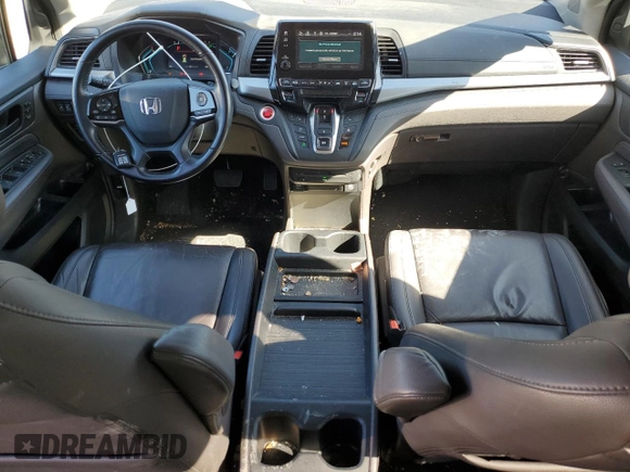 2020 Honda Odyssey Touring with VIN 5FNRL6H89LB002203, listed as a Copart auction lot 74522434 with 48,901 mi miles and Salvage Title. Bid and sale history available at DreamBid. Image 8.