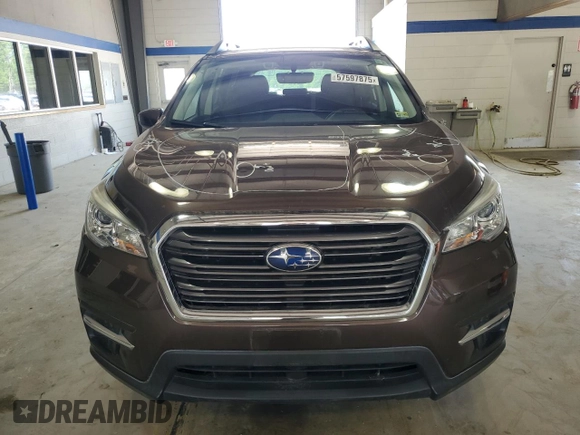 2019 Subaru Ascent Premium with VIN 4S4WMACD5K3460688, listed as a Copart auction lot 57597875 with 22,130 mi miles and Salvage title. Bid and sale history available at DreamBid. Image 5.