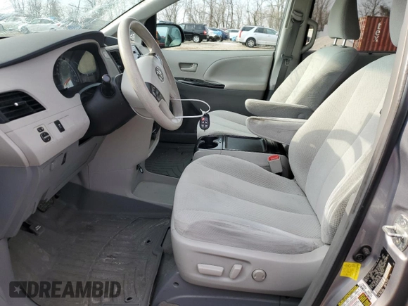 2012 Toyota Sienna LE AAS with VIN 5TDKK3DC7CS211660, listed as a Copart auction lot 46669825 with 187,318 mi miles and Salvage Title. Bid and sale history available at carsss.com. Image 7.