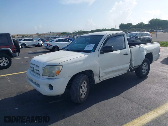 2007 Toyota Tacoma with VIN 5TENX22N67Z400757, listed as a IAAI auction lot 42492872 with 169,243 mi miles and . Bid and sale history available at DreamBid. Image 2.