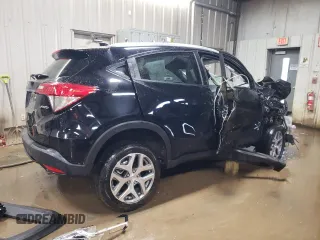 2019 Honda HR-V EX-L with VIN 3CZRU6H72KM706624, listed as a Copart auction lot 87259924 with 31,333 mi miles and Salvage Title. Bid and sale history available at carsss.com. Image 3.