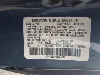 2011 Infiniti G37 x with VIN JN1CV6EL9BM264241, listed as a IAAI auction lot 42183249 with 133,012 mi miles. Bid and sale history available at carsss.com. Image 9.