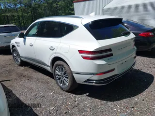 2025 Genesis GV80 Standard with VIN KMUHFESB4SU248645, listed as a IAAI auction lot 42201397 with 10,938 mi miles and . Bid and sale history available at DreamBid. Image 3.