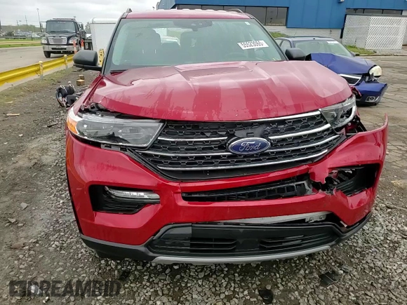 2022 Ford Explorer XLT z VIN 1FMSK8DH9NGC04565, wystawiony jako Copart lot #55523065 z przebiegiem 23 995 mil mil oraz Szkoda całkowita • Salvage title. Historia ofert i sprzedaży dostępna na DreamBid. Obrazek 14.