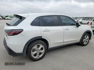 2023 Honda HR-V LX with VIN 3CZRZ1H34PM704706, listed as a Copart auction lot 51579045 with 192,672 mi miles and Salvage title. Bid and sale history available at DreamBid. Image 3.