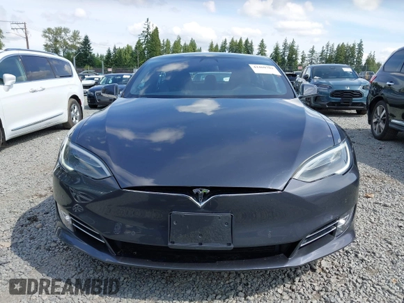 2017 Tesla Model S 100D with VIN 5YJSA1E27HF202563, listed as a IAAI auction lot 42460702 with 71,715 mi miles and . Bid and sale history available at DreamBid. Image 12.